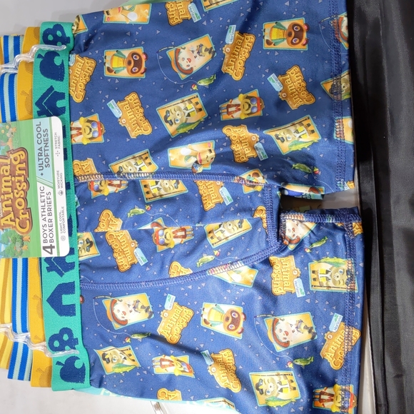 Animal Crossing, size 10 boy's athletic boxer briefs - Picture 2 of 7
